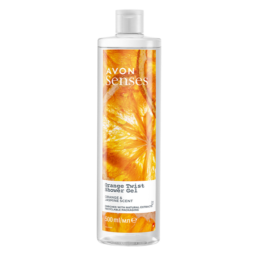 [1458831] SENSES ZINGY ORANGE SHOWER GEL 500ML 