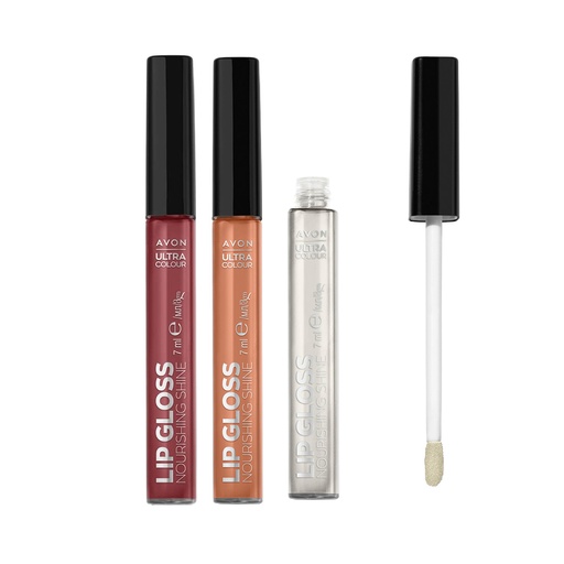 [2108] PACK OFFER AVON ULTRA COLOUR LIP GLOSS  C08 2025