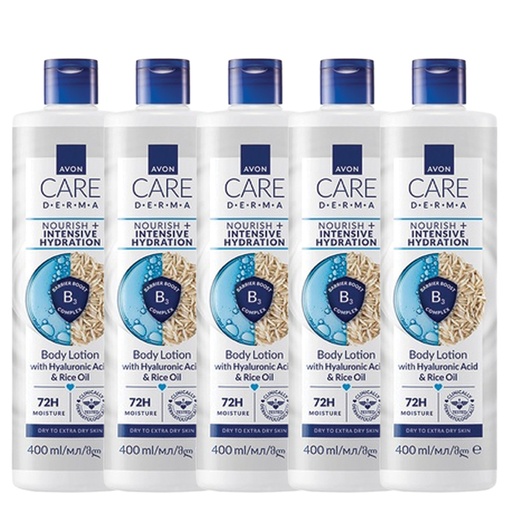 [344] Star Offer AVON CARE DERMA HA BODY LOTION 400ML (Net Price) C01 2026