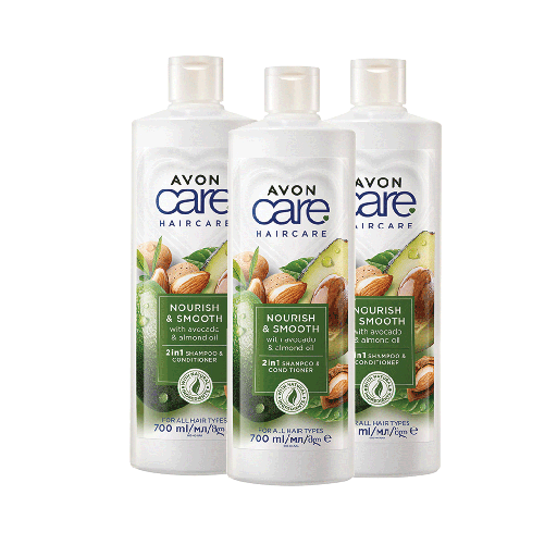 [2181] pack offer AVOCADO AND ALMOND SHAMPOO 2IN1 700 ML C10 2025