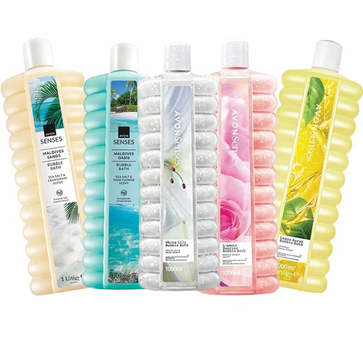 [2431] PACK OFFER SENSES BUBBLE BATH 1000ML C12 2025