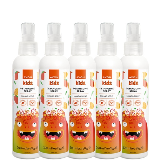 [2184] PACK OFFER AVON KIDS LITTLE MONSTER  SPRAY MANGO 200ML C10 2025