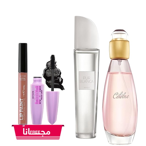 [346] Black Friday Offer fragrances Celebre&Pur Blanca+ MASCARA+Lip Gloss Free  C11 2025