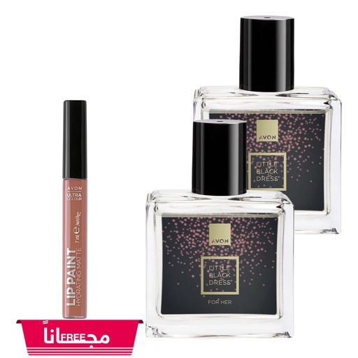 [3018] Black Friday Offer LITTLE BLACK DRESS  EDT FOR HER 30ML +Lip Gloss Free  C11 2025