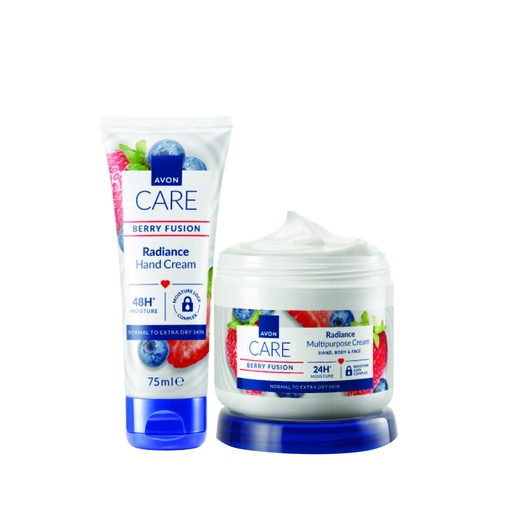 [2725] Pack Offer AVON CARE  BLUEBERRY & STRAWBERRY  C10 2025
