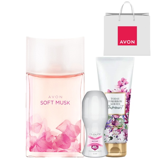 [1106] PACK offer Avon Soft Musk C10 2025