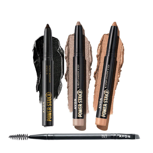 [508] Pack Offer AVON POWER STAY SHADOW STICK  C12 2025
