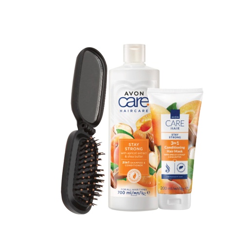 [333] Pack Offer AVON CARE HAIRCARE APRICOT AND SHEA C11 2025