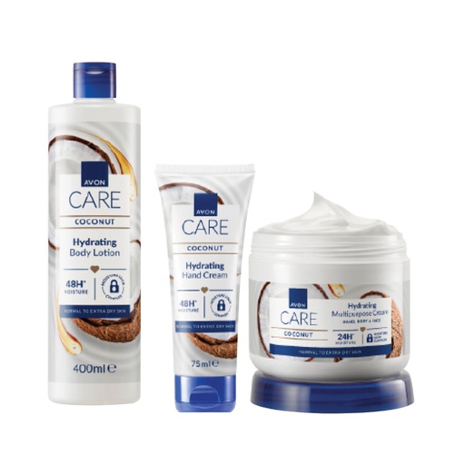 [511] Pack Offer AVON CARE  COCONUT OIL C12 2025