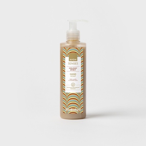 [1549173] SENSES Christmas Spirit Caramel, Almond & Vanilla Hand Soap 250ml