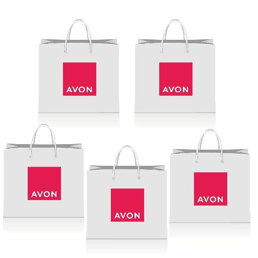[3641] PACK OFFER  Avon paper bags Medium  C10 2025