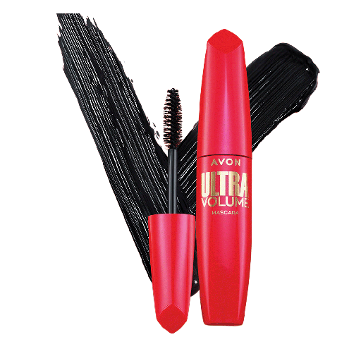 [1547440] AVON ULTRA VOLUME MASCARA INLINE RESTAGE - BLACKEST BLACK