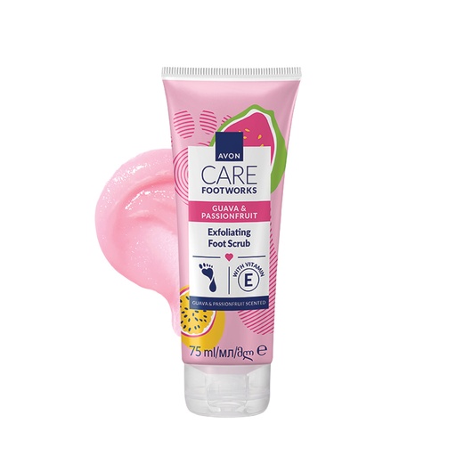 [1566419] FOOTWORKS PASSION FRUIT AND GUAVA EXFOLIATING SCRUB EMEA 75ML