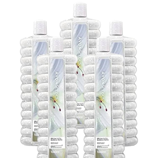 [4069] PACK OFFER  WHITE LILY Bubble Bath 1000 ML C07 2025