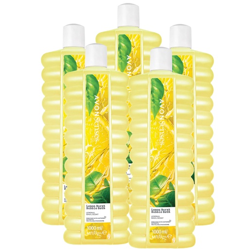 [4077] PACK OFFER Lemon Burst Bubble Bath 1000 ML C07 2025