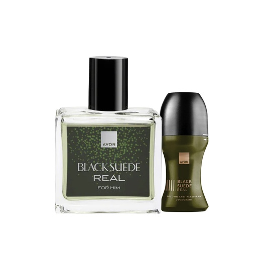 [4289] PACK OFFER Avon Black Suede Real 30ml  C08 2025