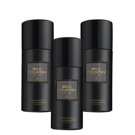 [4293] PACK OFFER Wild Country  Body Spray C08 2025