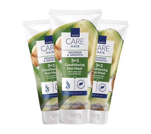 [4310]  PACK OFFER Mask HYDRATION with Avocado & Almond  200 ml C09 2025