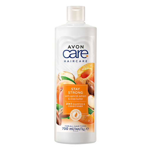 [1472531] AVON APRICOT AND SHEA 2IN1 700 ML
